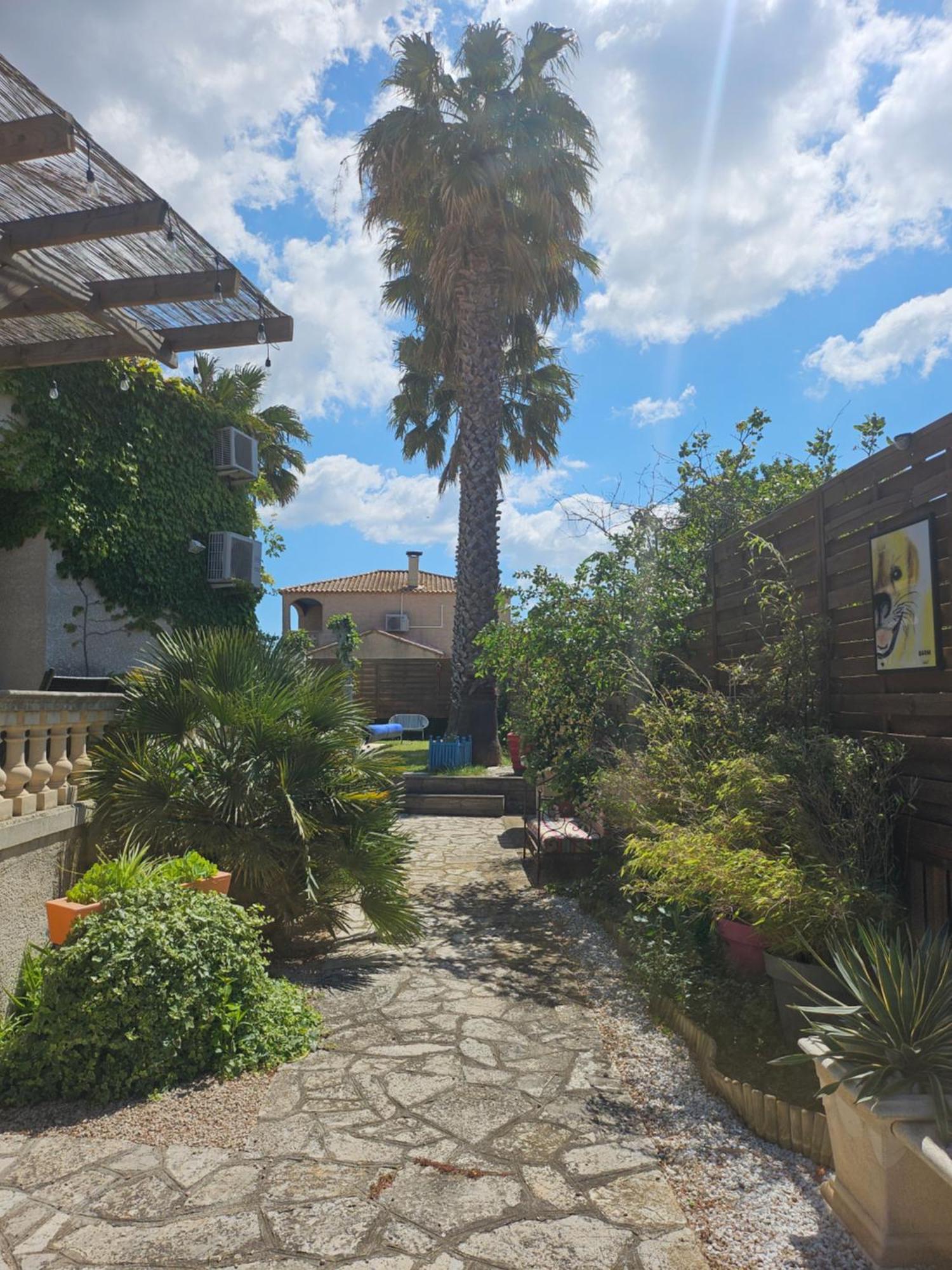 Belle Villa Lespignan Buitenkant foto